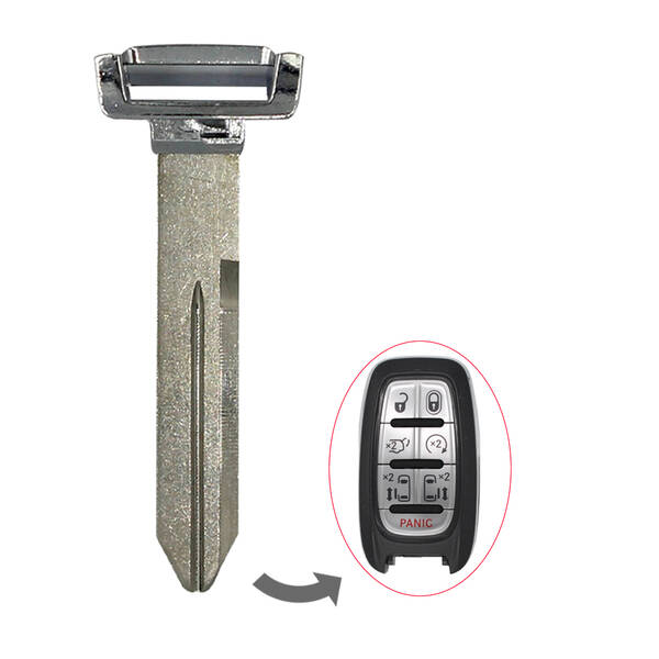 2017-2024 Chrysler Pacifica Voyager Emergency Key / CY24 / PN: 68289894AB / AFTERMARKET 2017-2024 Chrysler Pacifica Voyager Emergency Key / CY24 / PN: 68289894AB / AFTERMARKET